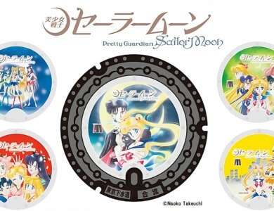 Tapas de registro con diseños de Sailor Moon