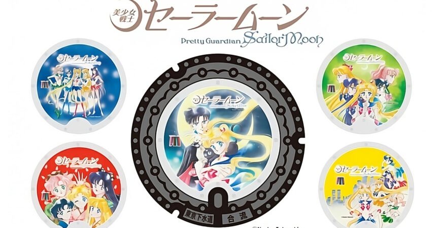 Tapas de registro con diseños de Sailor Moon